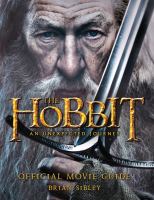 The Hobbit: an Unexpected Journey Official Movie Guide cover