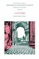 The Operas of Alessandro Scarlatti LA Statira (volume9) cover