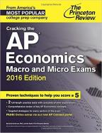 Cracking the AP Economics Macro and Micro Exams, 2016 Edition cover