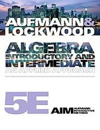 Algebra: Introductory and Intermediate: An Applied Approach cover