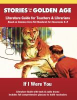 If I Were You : Literature Guide Kit cover