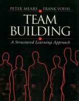 Team Building A Structured Learning Approach cover