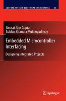 Embedded Microcontroller Interfacing : Designing Integrated Projects cover