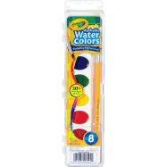 Washable Watercolor Paint, 8 Assorted Colors cover
