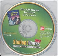 The American Journey to World War 1, Studentworks Plus! cover