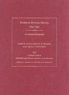 Studies in Mormon History, 1830-1997 An Indexed Bibliography cover