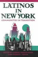 Latinos in New York Communities in Transition cover