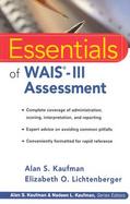 Essentials of Wais-III Assessment cover