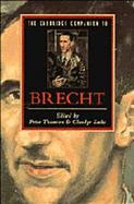 The Cambridge Companion to Brecht cover