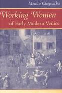 Working Women in Early Modern Venice cover