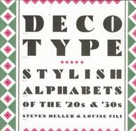 Deco Type: Stylish Alphabets from the '20s and '30s cover