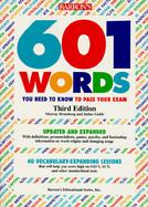 601 Words You Need to Know to Pass Your Exam cover