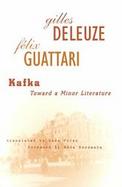 Kafka Toward a Minor Literature cover