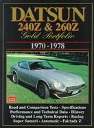 Datsun 240Z & 260Z Gold Portfolio, 1970-1978 cover