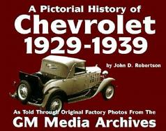 The Pictorial History of Chevrolet 1929-1939 cover