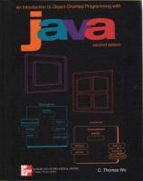 Introduction to Object-oriented Programming with Java cover