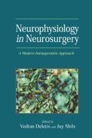 Neurophysiology in Neurosurgery- A Modern Intraoperative Approach cover