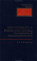 Identifiability in Stochastic Models: Characterization of Probability Distributions cover