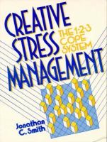 Creative Stress Management Book The 1-2-3 Cope System cover