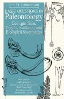 Basic Questions in Paleontology Geologic Time, Organic Evolution, and Biological Systematics cover