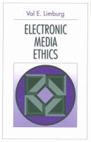 Electronic Media Ethics cover