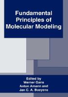 Fundamental Principles of Molecular Modeling cover