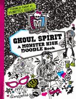Monster High: Ghoul Spirit : A Monster High Doodle Book cover