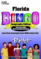 Florida Bingo Geography Edition cover