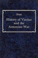 History of Vardan and the Armenian War cover