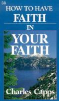 How to Have Faith in Your Faith cover
