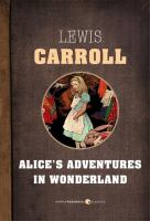 Alice's Adventures In Wonderland cover