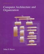 Computer Architecture and Organization cover