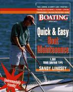 Boating Magazine's Quick & Easy Boat Maintenance 1001 Time-Saving Tips cover