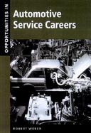 Opportunities in Automotive Service Careers cover