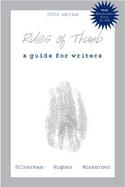 Rules of Thumb A Guide for Writers cover