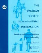 Waltham Book Human-Companion Animal Interaction cover