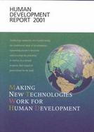 Human Development Report 2001 Making New Technologies Work for Human Development cover