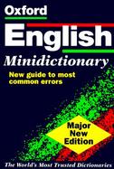 The Oxford English Minidictionary cover