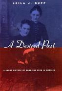 A Desired Past A Short History of Same-Sex Love in America cover