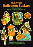 Old-Time Halloween Stickers 25 Full Color Pressure-Sensitive Designs cover