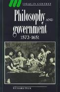 Philosophy and Government, 1572-1651 cover
