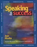 Speaking for Success cover