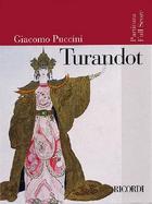 Turandot Dramma Lirico in Tre Atti E Cinque Quadri cover
