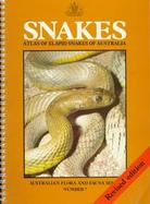 Snakes Atlas of Elapid Snakes of Australia cover