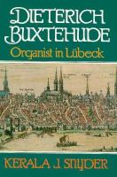 Dietrich Buxtehude: Organist in Lubeck cover