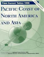 Tidal Current Tables Nineteen Hundred Ninety-Six: Pacific Coast of North America and Asia cover