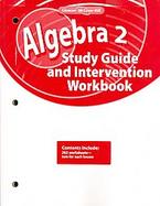 Algebra 2, Study Guide and Intervention Workbook cover