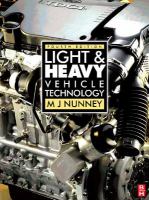 Light and Heavy Vehicle Technology cover
