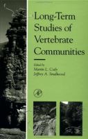Long-Term Studies of Vertebrate Communities cover