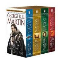 A Song of Ice and Fire, Books 1-4 (Boxed Set) cover